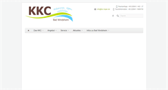 Desktop Screenshot of kkc-tagen.de
